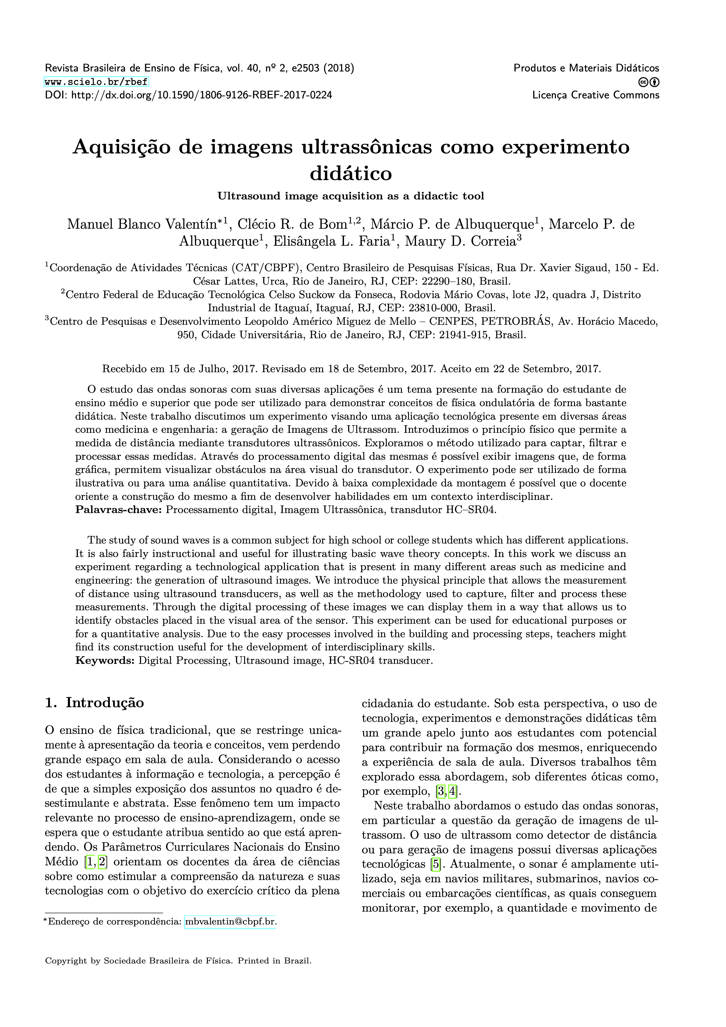 Ultrasound image acquisition as a didactic tool.
